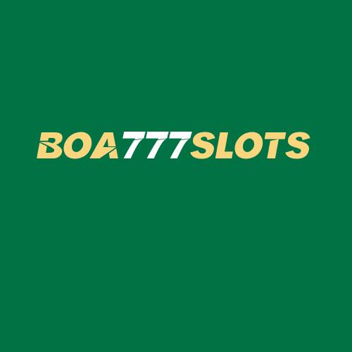 Logo da BOA777SLOTS